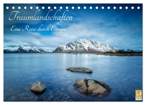 Traumlandschaften - Eine Reise durch Europa (Tischkalender 2026 DIN A5 quer), CALVENDO Monatskalender
