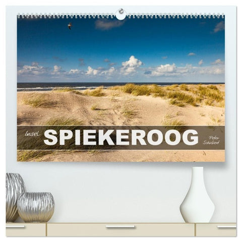 Insel Spiekeroog (hochwertiger Premium Wandkalender 2027 DIN A2 quer), Kunstdruck in Hochglanz
