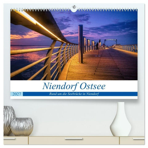 Niendorf Ostsee (hochwertiger Premium Wandkalender 2027 DIN A2 quer), Kunstdruck in Hochglanz
