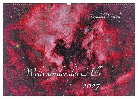 Weltwunder des Alls (Wandkalender 2027 DIN A2 quer), CALVENDO Monatskalender