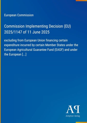 Commission Implementing Decision (EU) 2025/1147 of 11 June 2025