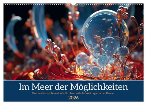 Im Meer der Möglichkeiten (Wandkalender 2026 DIN A2 quer), CALVENDO Monatskalender
