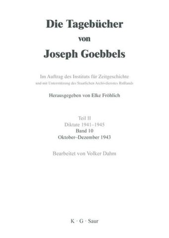 Oktober - Dezember 1943