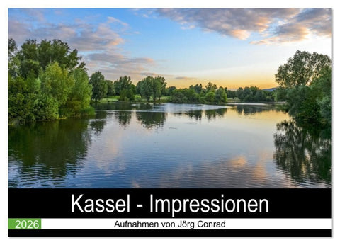 Kassel - Impressionen (Wandkalender 2026 DIN A3 quer), CALVENDO Monatskalender