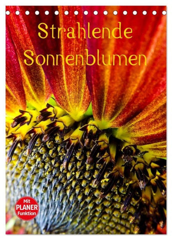 Strahlende Sonnenblumen (Tischkalender 2027 DIN A5 hoch), CALVENDO Monatskalender