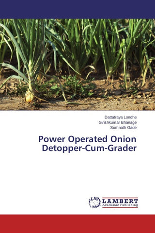 Power Operated Onion Detopper-Cum-Grader