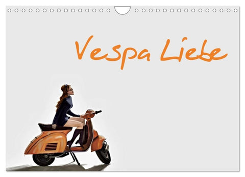 Vespa Liebe (Wandkalender 2027 DIN A4 quer), CALVENDO Monatskalender
