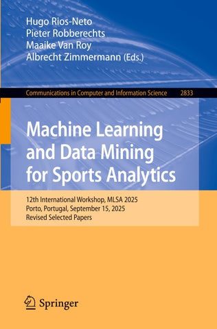 Machine Learning and Data Mining for Sports Analytics