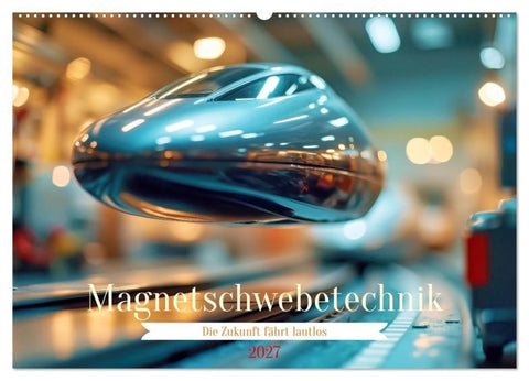 Magnetschwebetechnik (Wandkalender 2027 DIN A2 quer), CALVENDO Monatskalender