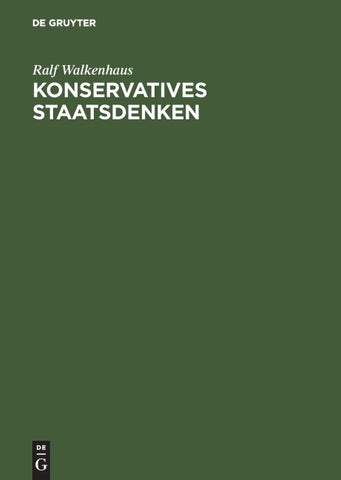 Konservatives Staatsdenken