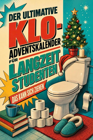 Der ultimative Klo-Adventskalender für Langzeitstudenten