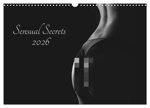 Sensual Secrets (Wandkalender 2026 DIN A3 quer), CALVENDO Monatskalender