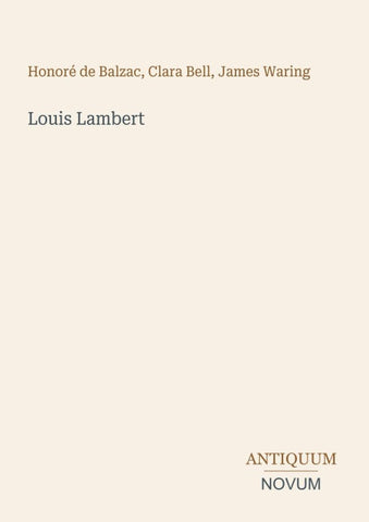 Louis Lambert