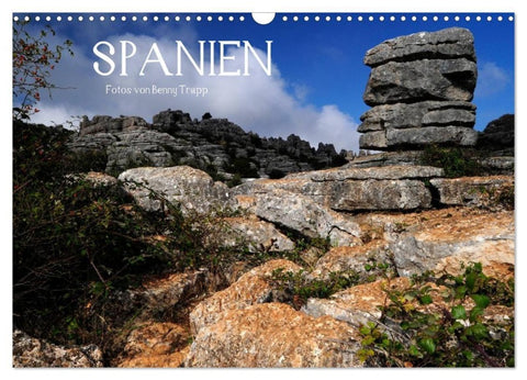 Spanien (Wandkalender 2027 DIN A3 quer), CALVENDO Monatskalender