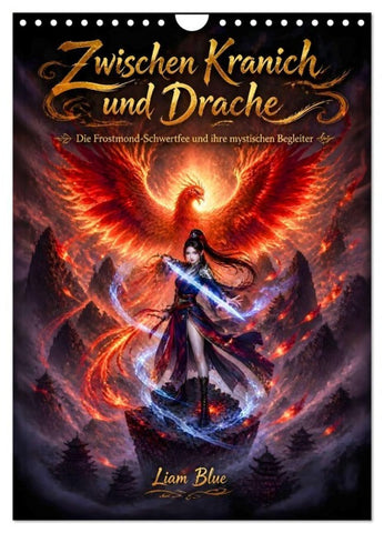 Zwischen Kranich und Drache (Wandkalender 2027 DIN A4 hoch), CALVENDO Monatskalender