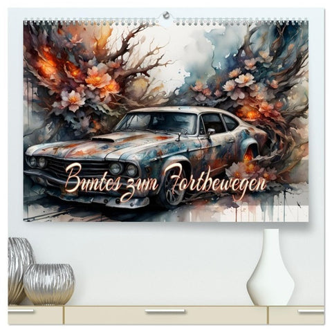 Buntes zum Fortbewegen (hochwertiger Premium Wandkalender 2027 DIN A2 quer), Kunstdruck in Hochglanz