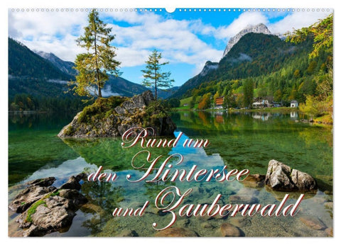 Rund um den Hintersee und Zauberwald (Wandkalender 2027 DIN A2 quer), CALVENDO Monatskalender