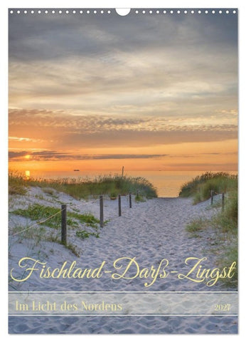 Fischland-Darß-Zingst - Im Licht des Nordens (Wandkalender 2027 DIN A3 hoch), CALVENDO Monatskalender