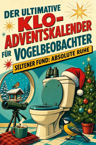 Der ultimative Klo-Adventskalender für Vogelbeobachter