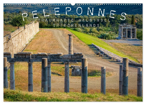 Peleponnes, traumhafte Halbinsel Griechenlands (Wandkalender 2027 DIN A2 quer), CALVENDO Monatskalender