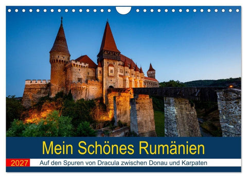 Mein Schönes Rumänien (Wandkalender 2027 DIN A4 quer), CALVENDO Monatskalender