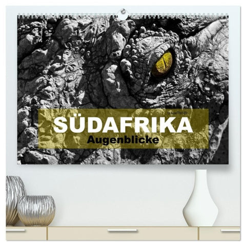 SÜDAFRIKA Augenblicke (hochwertiger Premium Wandkalender 2027 DIN A2 quer), Kunstdruck in Hochglanz