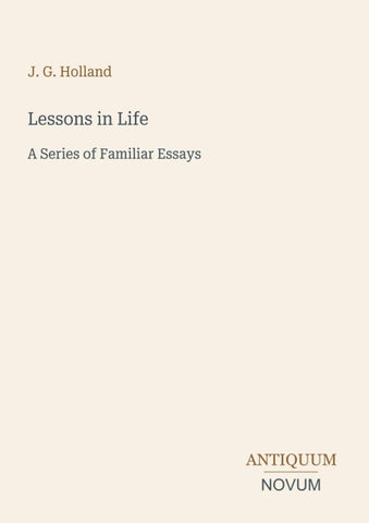 Lessons in Life