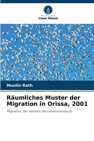 Räumliches Muster der Migration in Orissa, 2001