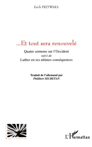 Et tout sera renouvelé