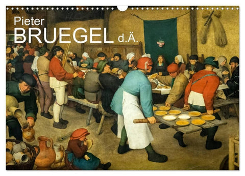 Pieter Bruegel d.Ä. (Wandkalender 2027 DIN A3 quer), CALVENDO Monatskalender