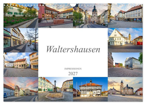 Waltershausen Impressionen (Wandkalender 2027 DIN A3 quer), CALVENDO Monatskalender