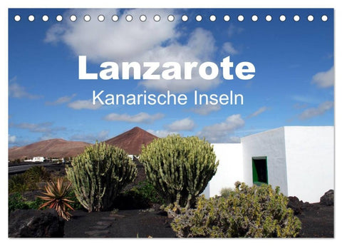 Lanzarote - Kanarische Inseln (Tischkalender 2027 DIN A5 quer), CALVENDO Monatskalender