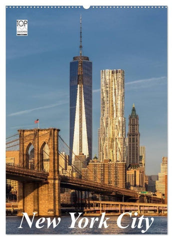 New York City (Wandkalender 2027 DIN A2 hoch), CALVENDO Monatskalender