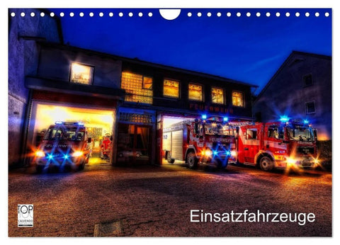 Einsatzfahrzeuge (Wandkalender 2027 DIN A4 quer), CALVENDO Monatskalender