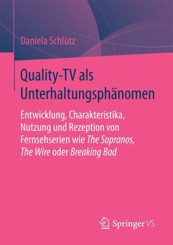 Quality-TV als Unterhaltungsphänomen