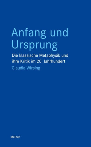 Anfang und Ursprung