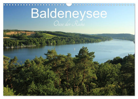 Baldeneysee - Oase der Ruhe (Wandkalender 2027 DIN A3 quer), CALVENDO Monatskalender