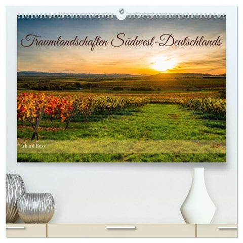 Traumlandschaften Südwest-Deutschlands (hochwertiger Premium Wandkalender 2027 DIN A2 quer), Kunstdruck in Hochglanz
