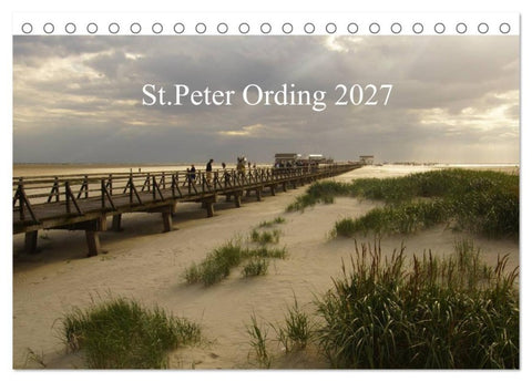 St. Peter Ording 2027 (Tischkalender 2027 DIN A5 quer), CALVENDO Monatskalender