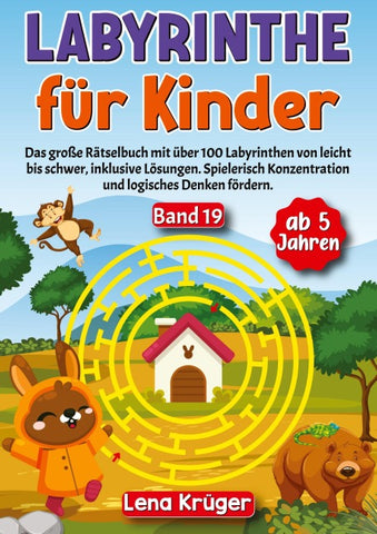 Labyrinthe für Kinder ab 5 Jahren - Band 19