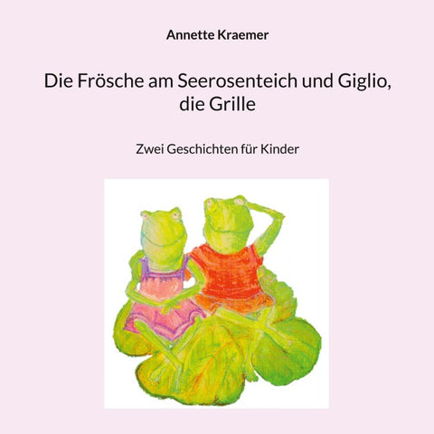 Die Frösche am Seerosenteich und Giglio, die Grille
