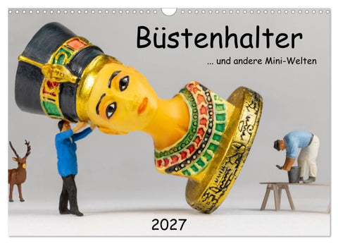 Büstenhalter... und andere Mini-Welten (Wandkalender 2027 DIN A3 quer), CALVENDO Monatskalender