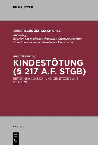 Kindestötung (§ 217 a.F. StGB)