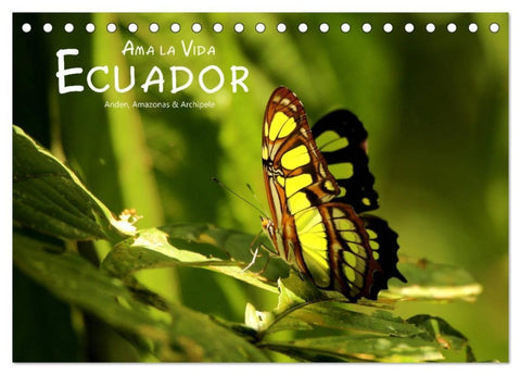 Ama la Vida Ecuador (Tischkalender 2027 DIN A5 quer), CALVENDO Monatskalender