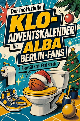 Der inoffizielle Klo-Adventskalender für ALBA Berlin-Fans