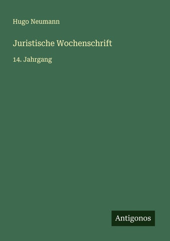Juristische Wochenschrift
