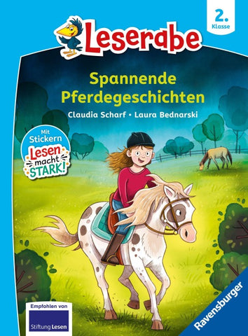Spannende Pferdegeschichten - Leserabe 2. Klasse - Erstlesebuch für Kinder ab 7 Jahren