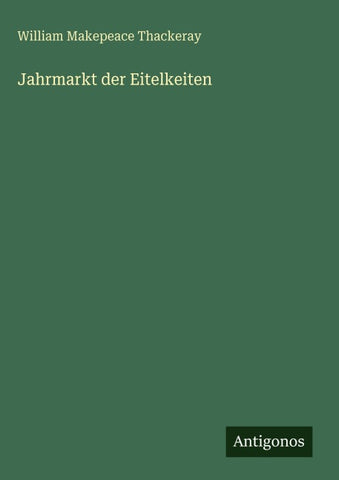 Jahrmarkt der Eitelkeiten