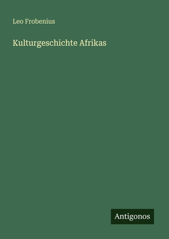 Kulturgeschichte Afrikas