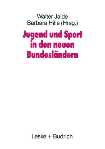 Jugend und Sport in den neuen Bundesländern